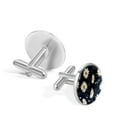 thumbnail image 3 of Daisy Stylish Mens Cufflink Set for Formal Attire, Made of Stainless Steel, for Special Occasions, 3 of 6
