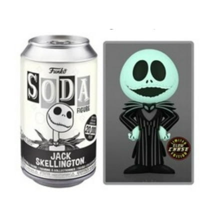 Funko Soda Jack Skellington Chase Glow-in-the-Dark Vinyl Figure