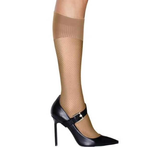 Hanes Hanes Womens Perfect Socks Diamond Compression KneeHighs 2