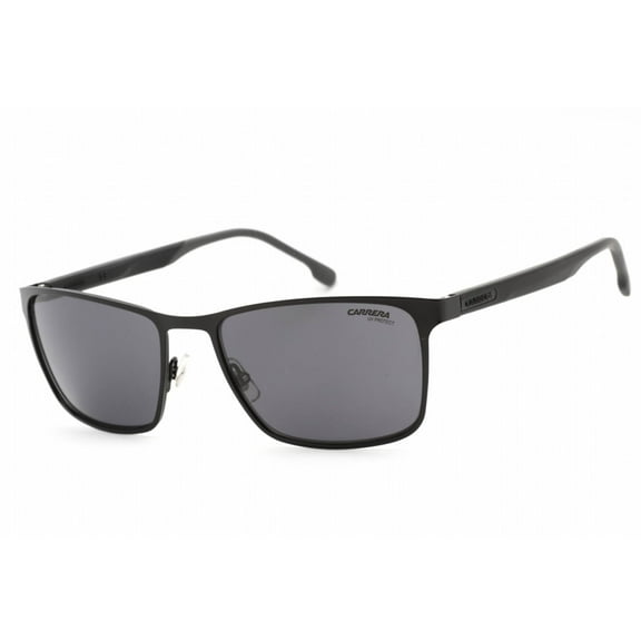 Carrera Grey Rectangular Men's Sunglasses CARRERA 8048/S 0807/IR 58