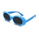 thumbnail image 1 of Gafas de sol FEISEDY Clout, ovaladas, blancas, para mujer y hombre, 1 of 7