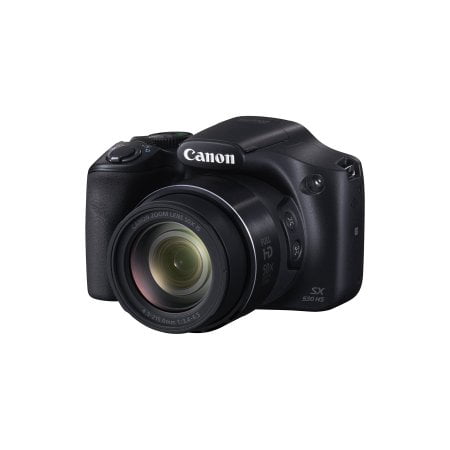 Canon Black PowerShot SX530 HS Digital Camera with 16 Megapixels and 50x Optical Zoom