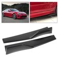 thumbnail image 3 of Faldón lateral ANGGREK 2 uds Universal para coche Textura de fibra de carbono, 3 of 8