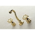 thumbnail image 3 of Kingston Brass KS3022RX Belknap Two-Handle Wall Mount Roman Tub Faucet, Polished Brass, 3 of 7