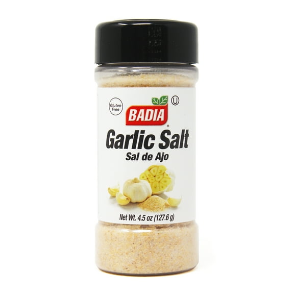 Badia Garlic Salt, 8 oz Bottle