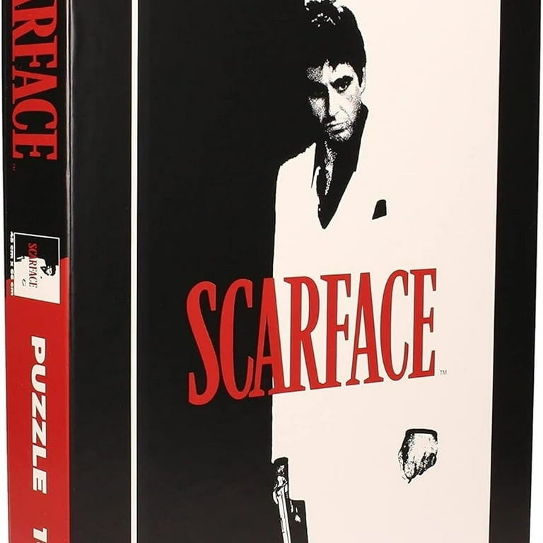 Scarface Jigsaw Puzzle 1000 Pieces Tony Montana Al Pacino Black