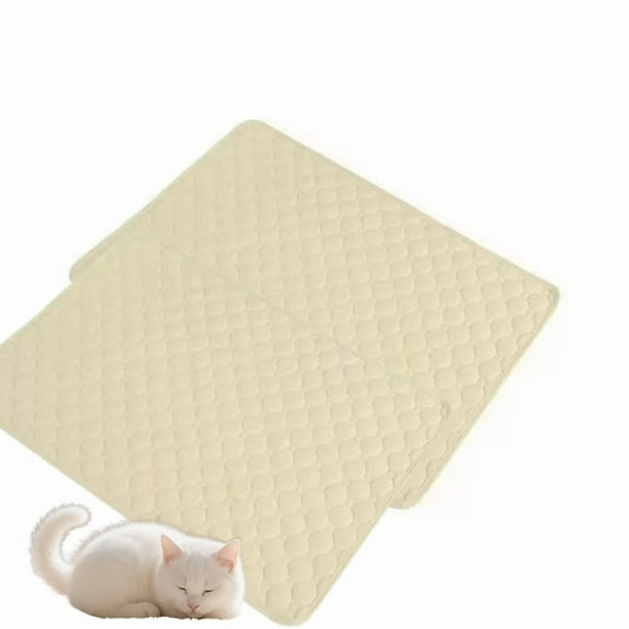 2 Pack Reusable Washable Pee Pads for Dogs 50 x 35cm(White), Absorbent Pet Puppy Dog Training Pads Non-Slip, Waterproof Whelping Potty Pads for Dogs Leak-Proof