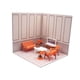 thumbnail image 4 of Escena de fondo a escala 1/12, maqueta, accesorios, adornos, diseño con muebles para acción Estilo F, 4 of 7