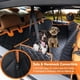 thumbnail image 5 of Funda de asiento de coche para perros para mascotas, 100 % impermeable, 600 D, resistente, a prueba de arañazos, antideslizante, duradera, suave, para asientos traseros de coches, camiones, 5 of 5