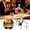 02 Bison-2, variant on Whiskey Animal Decanter Glass Bottle, 3D Sculpted Wolf Head Clear Glass Liquor Bottle with Cork Stopper, Novelty Bar Display Vessel Unique Gift for Men Dad Husband Bourbon & Whiskey Enthusiasts