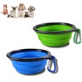 thumbnail image 2 of cuencos para perros plegables (azul + verde) + 1 cuenco para inodoro negro Xemadio WHFLD60, 2 of 8