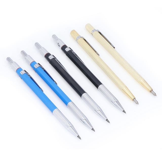 Carpenter Scriber Marking Kit, Break Resistant Carpenter Pencils Kit Writing For Stainless Steel