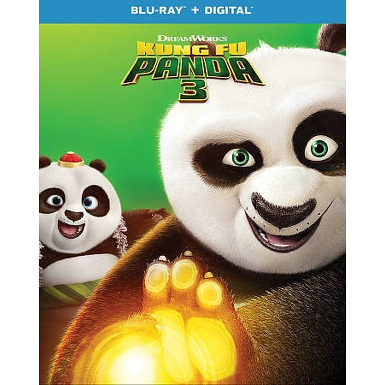 Universal Studios, Blu-ray, Kung Fu Panda 3, New Box Art - Walmart.com