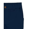 Wonder Nation Boys School Uniform Flat Front Shorts, 2Pack, Sizes 418