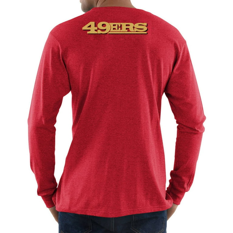NFL San Francisco 49ers Men s Big and Tall Long Sleeve Tee