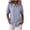 Blue, variant on Women's Vintage Shirt Lapel Collared Button Down Puff Short Sleeve Solid Color Blouse Classic Renaissance Cotton Linen Tops Blue XXL
