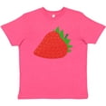thumbnail image 3 of Inktastic Strawberry Fruit Youth T-Shirt, 3 of 5