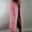 Watermelon Red, variant on cllios Women Hood Cardigan Large Size Sweater Pocket Single Breasted Long Sleeves Coat