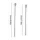 thumbnail image 3 of Copa espátula de acero inoxidable, espátula larga para café, cócteles, bar, espátula de mezcla, cocina, hogar, para bar, espátula de metal resistente, espátula de bar larga, espátula de, 3 of 8