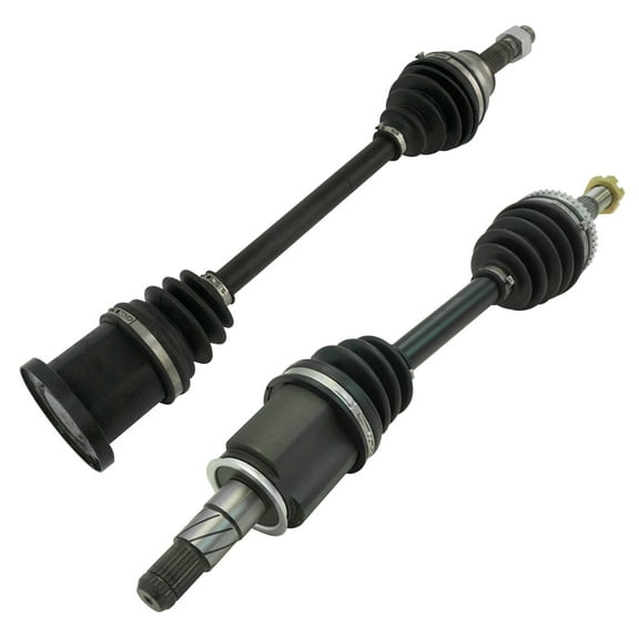 TRQ Front CV Axle Shaft Assembly LH RH Pair 2pc for G25X G35X G37X Sedan AWD CSA70771