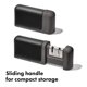 thumbnail image 2 of Afilador de cuchillos OXO Good Grips, sistema antideslizante de doble etapa, 2 of 5