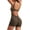 Coffee, variant on One Piece Workout Jumpsuits for Women Backless Tummy Control Sleeveless Jumpsuits V Back Scrunch Yoga Romper
