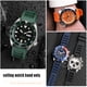 thumbnail image 5 of Correa de caucho fluorado para Seiko IWC Rolex Waffle Strap Bracelets Fashion Universal Mens Diver Silicone Sports Watch Band 20 22mm, 5 of 5
