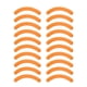 thumbnail image 3 of 20 Piezas Recargas para Rizador de Pestañas, Accesorio Cosmético, Herramientas de Maquillaje Portátiles, Almohadillas de Repuesto para Rizador de Pest naranja, 3 of 7