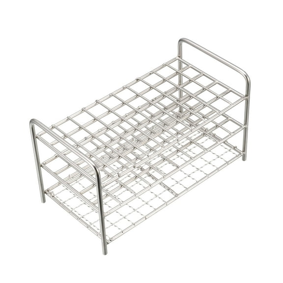 Stainless Steel Test Tube Holder Rack 50 Hole 3 Layer for 10-13mm Tube