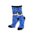 thumbnail image 4 of TeeHee Music Cotton Crew Socks for Women and Men 3-Pack (9-11, Animal Music), 4 of 4