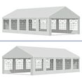 thumbnail image 3 of ModFusion 16' x 32' PVC Tent, Wedding Event Shelters with Upgraded Canopy and Removable Sidewalls in White, 3 of 10