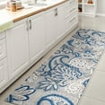 thumbnail image 5 of JONATHAN Y AMALFI COAST 2 x 8 Runner Rug, Gordes Paisley - Light Gray/Blue, AMC103C-28, 5 of 10