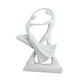 thumbnail image 3 of Escultura de pareja de resina, regalo para recién casados, decoración del hogar, adorno romántico. baile, 3 of 9