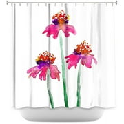 Shower Curtains - DiaNoche Designs - Echinacea