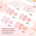 thumbnail image 2 of Set de esmaltes de uñas en gel CANNI Jelly Nude Pink, 9 ml, 6 unidades, 2 of 9