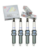 4 pc NGK Laser Iridium Spark Plugs compatible with Nissan Rogue 2.5L L4 2008-2013
