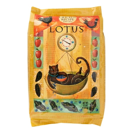 Lotus Low-Fat Recipe Dry Cat Food, 12 lb
