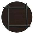 thumbnail image 3 of Regency Kee 36" Round Folding Breakroom Table- Mahogany/ Black, 3 of 5