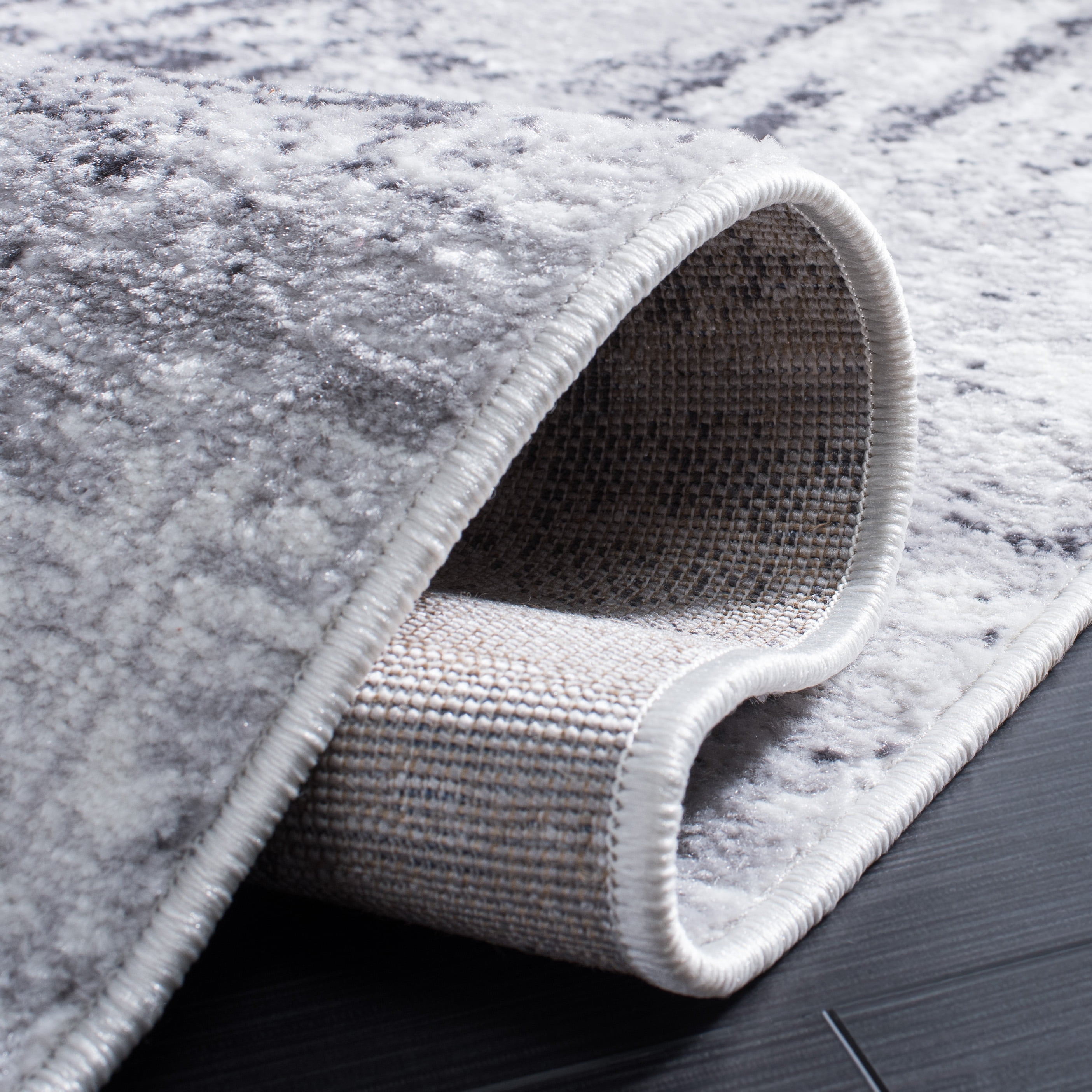 SAFAVIEH Amelia Boyce Abstract Area Rug, Gray/Ivory, 8' x 10'