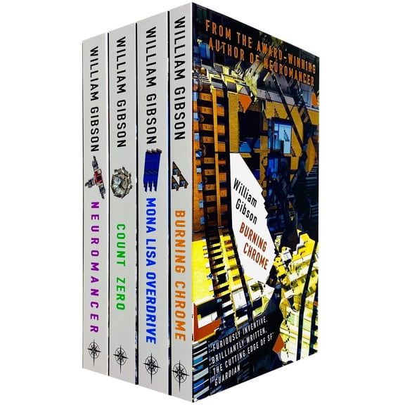 Sprawl Series by William Gibson 4 Books Collection Set - Fiction - Paperback