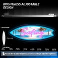 thumbnail image 6 of UPONRAY Surfboard Custom Neon Signs, Usb Powered with Adjustable Brightness Wall Decor for Gifts, Cool White, 18 inch, 6 of 9