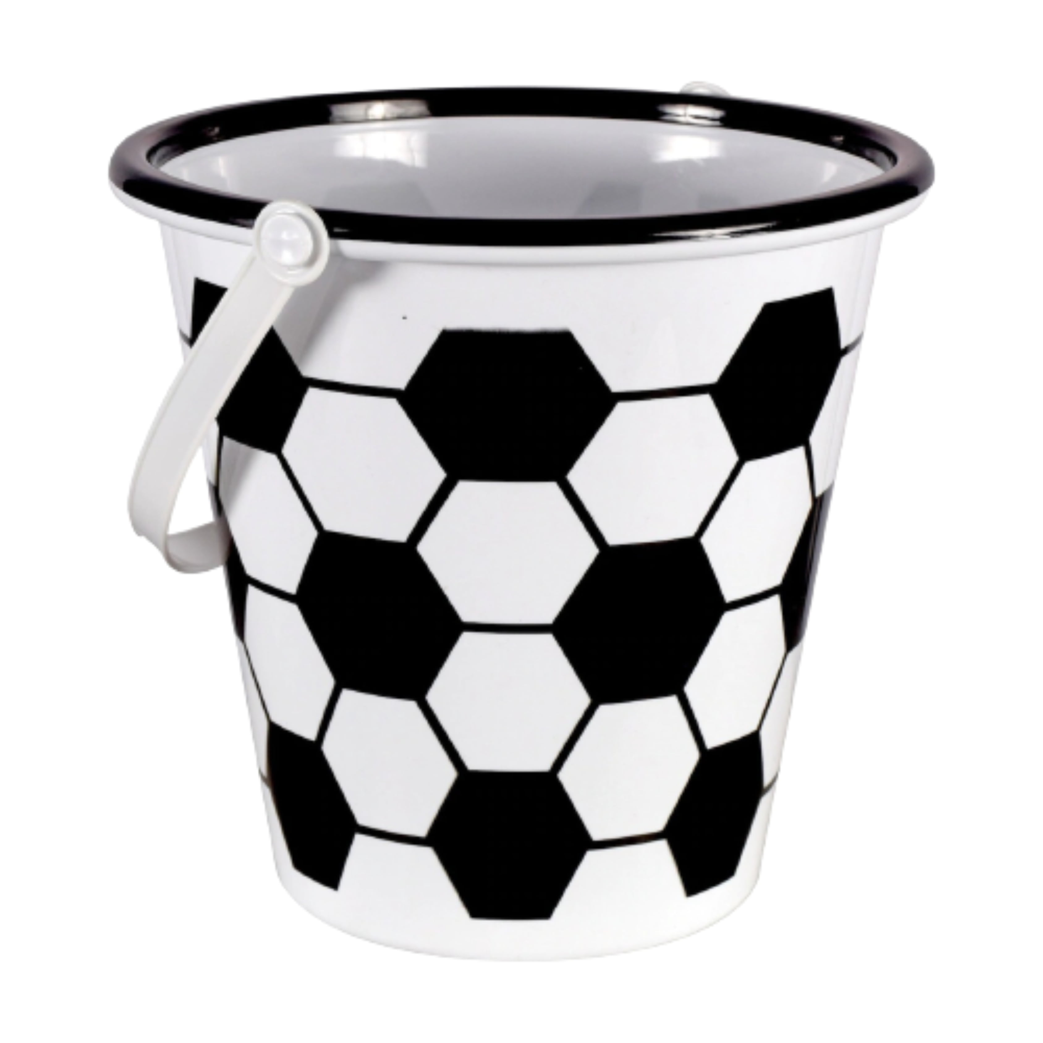 IOS Sports Themed Bucket Soccer ball For Easter Egg Hunting, Halloween