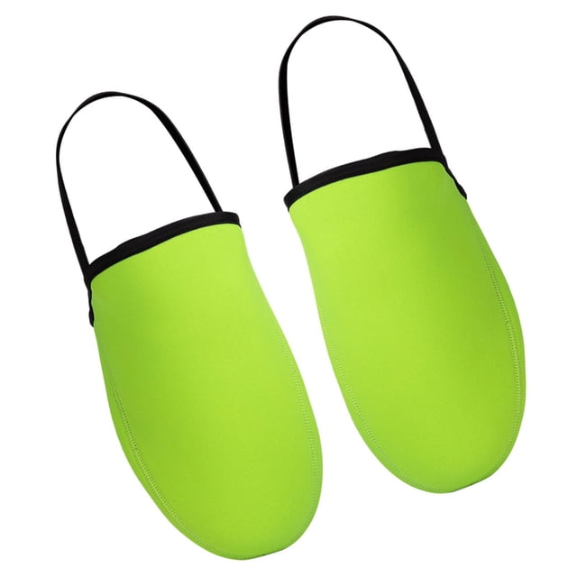 braveheart Cycling Shoe Toe Cover Water Resistant Bicycle Shoe Toe Protector Toe Caps Green L