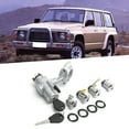thumbnail image 1 of Ignition Barrel Doors Suit, Starter Switch Steering Lock High Precision Metal High Performance Silver  for Car, 1 of 7