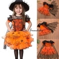 thumbnail image 3 of MesaSe Jupe d'Halloween pour Filles Mode Tutu en Maille Col Rond Manches Courtes Robe, 3 of 10