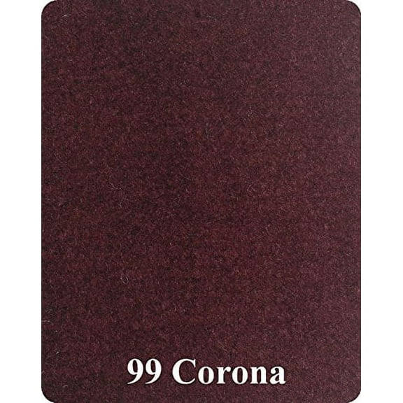 16 Oz Cutpile Boat Carpet - 6' Wide / 12 Colors (Burgandy, 6x10)