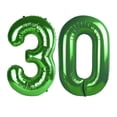 thumbnail image 1 of Globos Upgesy Número 30 Verde 102 cm Foil 40 Pulgadas, 1 of 5
