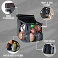 thumbnail image 3 of Wall Mounted Basketball Storage Rack, Ball Holder Bin for Garage Wall, 3 of 4