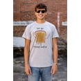 thumbnail image 4 of Kawaii Matching Couples Set PB and J Plus Size Crewneck Graphic Tee Shirt Brisco Brands 2X, 4 of 5