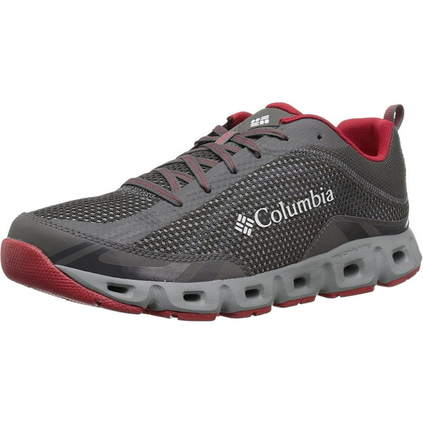 Columbia Men s Drainmaker IV Water Shoe City Grey Mountain red 12 Regular US Walmart